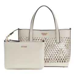 Guess - Letty 2 In 1 Mini Tote - Wit