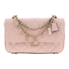 Guess - Libby Flap Crossbody - Roze
