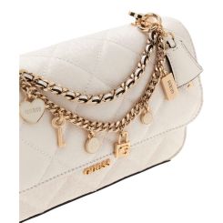 Guess - Libby Flap Crossbody - Wit
