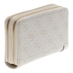 Guess - Lindsey Slg Med Double Zip - Beige