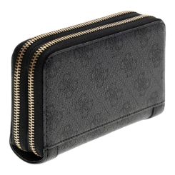 Guess - Lindsey Slg Med Double Zip - Zwart