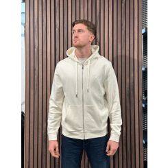 Guess - Ls Basic Zipper Hoodie - Wit