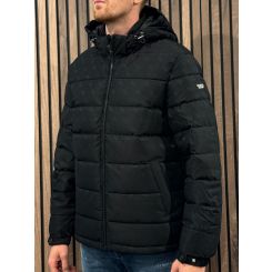Guess - Monogram Puffa Jacket - Zwart