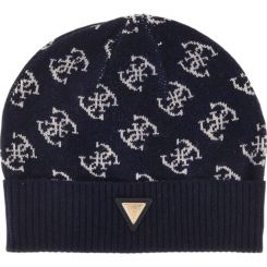 Guess Active - Allover Jacquard Beanie - Blauw