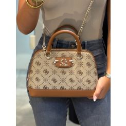 Guess - Neda Dome Satchel - Bruin