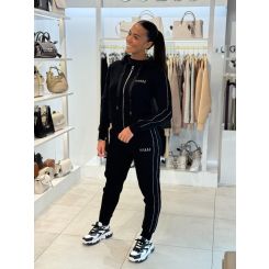 Guess - New Hooded Scuba Sweatshirt - Zwart