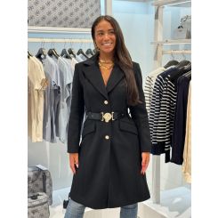 Guess - New Patrice Belted Coat - Zwart