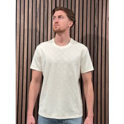 Guess - Nico Embossed Knit Ss Crew - Beige