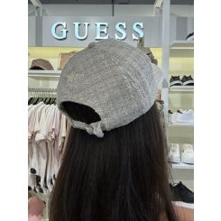 Guess - Elsa Tweed Baseball Hat - Beige