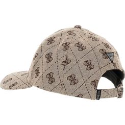 Guess - 4G Jacquard Hat - Bruin