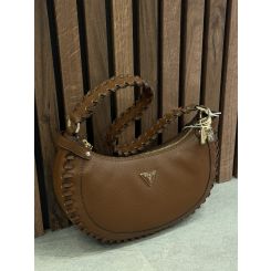 Guess - Petra Hobo Shoulder Bag - Bruin