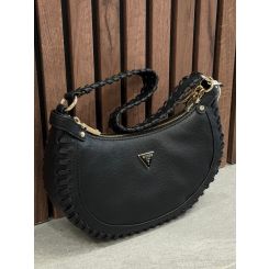 Guess - Petra Hobo Shoulder Bag - Zwart