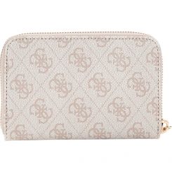 Guess - Laurel Slg Medium Zip Around - Beige