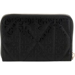 Guess - Aldina Slg Medium Zip Around - Zwart