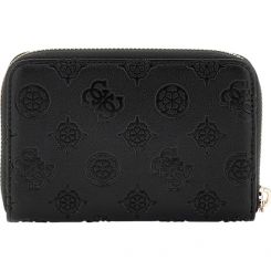 Guess - Gerty Slg Medium Zip Around - Zwart