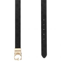 Guess - Gerty Adj&Rev Pant Belt - Zwart
