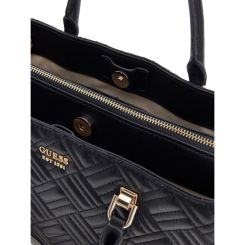 Guess - Sally Triple Comp Satchel - Zwart
