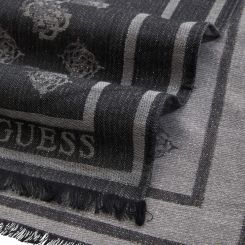 Guess - Scarf 70X190 - Zwart