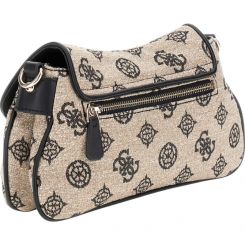 Guess - Beyza Flap Shoulder Bag - Zwart