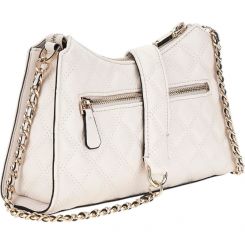 Guess - Giully Top Zip Shoulder Bag - Wit