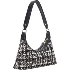 Guess - Everlee Top Zip Shoulder Bag - Zwart
