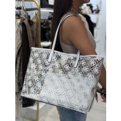 Guess - Tuana Large Tote - Wit