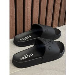 Guess - Slippers - Zwart