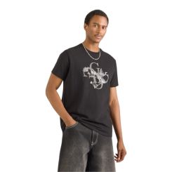 Guess - Ss Bsc Crafted Bird Tee - Zwart