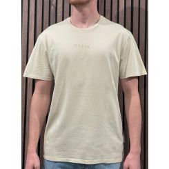 Guess - Ss Bsc Quattro G Mist Tee - Beige