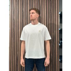 Guess - Ss Cn Diamante Logo Tee - Wit