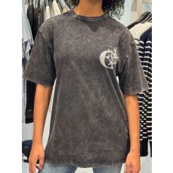 Guess - Ss Cn G81 Flowers Tee - Zwart