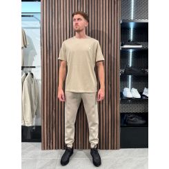 Guess - Ss Cn Patch Tee - Beige
