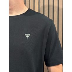 Guess - Ss Cn Patch Tee - Zwart