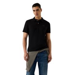 Guess - Ss Essential Polo - Zwart