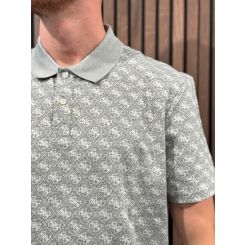 Guess - Ss G Jacquard Polo - Grijs