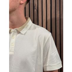 Guess - Ss Paul Guess Collar Polo - Wit