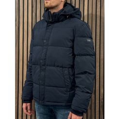 Guess - Strech Puffa Jacket - Blauw