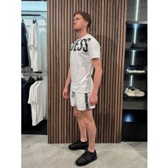 Guess - Swimtrunk Logo Tape Medium - Wit