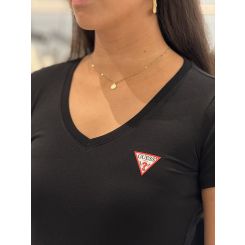 Guess - Basic V-neck - Zwart