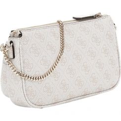 Guess - Noelle Dbl Pouch Crossbody - Beige