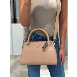 Guess - Noelle Luxury Satchel - Beige