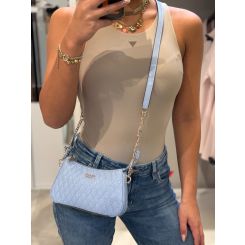 Guess - Betula Mini crossbody Top Zip - Blauw