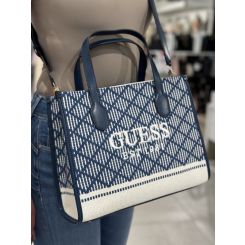 Guess - Silvana 2 Compartment Tote - Blauw