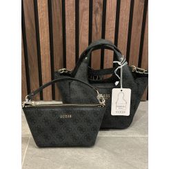 Guess - Calista 2 In 1 Mini Tote - Zwart