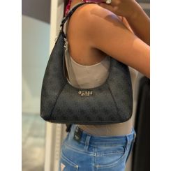 Guess - Calista Top Zip Shoulder Bag - Zwart
