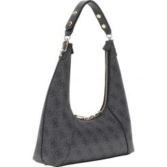 Guess - Calista Top Zip Shoulder Bag - Zwart