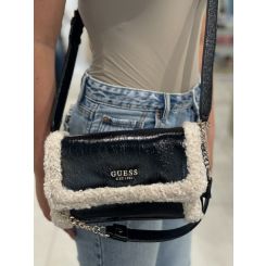 Guess - Davika Flap Shoulder - Zwart