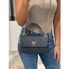 Guess - Eco Erica Cnvrtble Xbody Flap - Zwart