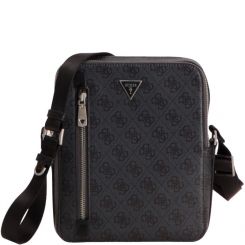 Guess - Torino Dbl Zip Xbody - Zwart