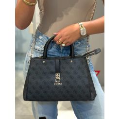 Guess - Zamira Luxury Satchel - Zwart
